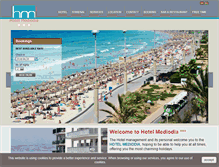 Tablet Screenshot of hotelmediodia.net